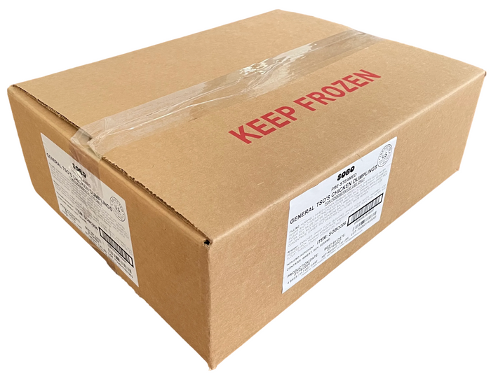 Foodservice Case - NEW General Tso's Chicken Dumplings (11 lbs.)