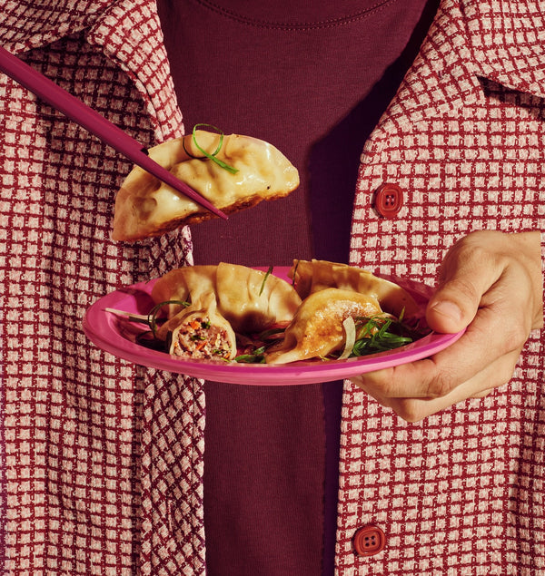 Korean BBQ Pork Dumplings