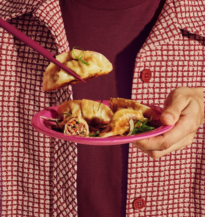 Korean BBQ Pork Dumplings